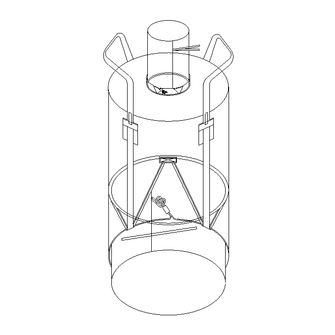 Flexible intermediate bulk container  number002